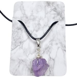 🌟2 for $15 - Natural Raw Amethyst Nugget Necklace